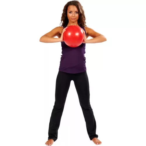 Pilates labda 30 cm, piros, Trendy Melina