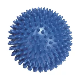 Tüskés masszírozó labda 10 cm – kék, Trendy