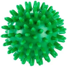 Tüskés masszírozó labda 7 cm – zöld, Trendy