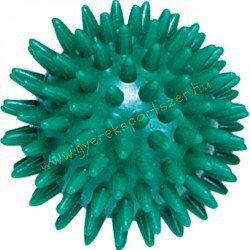 Tüskés masszírozó labda Trendy 7 cm zöld