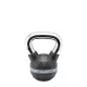 Kettlebell, füles súlyzó, fekete-króm, 6 kg, Trendy Premium
