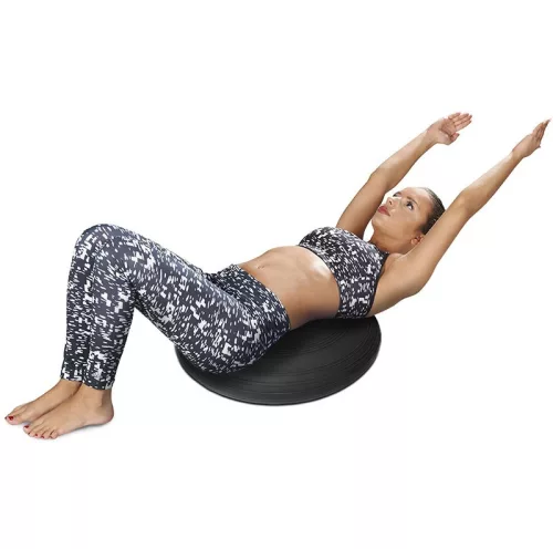 Masszázs és egyensúlypárna,  Dynair párna XXL 50 cm fekete Trendy Coxim