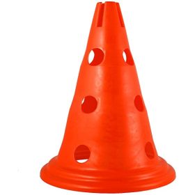 Labdarúgó bója 30 cm – narancssárga, 4×3 lyukas