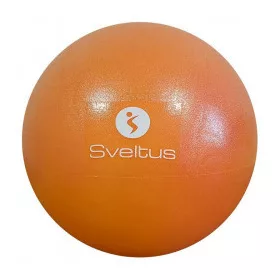 Pilates labda narancs, 22-24 cm, Sveltus
