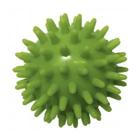 Tüskés masszírozó labda 7 cm – zöld, Sveltus