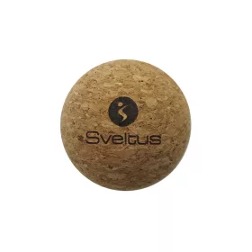Masszírozó labda parafa 6,5 cm - Sveltus