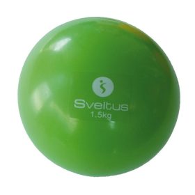 Súlylabda, 1,5 kg – PVC, 12,5 cm – Sveltus