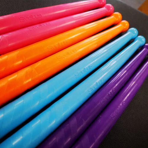 Fitnesz pálca 45 cm lila Fit stick – Sveltus