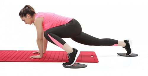 Csúszókorong 31×22 cm – fekete – Sveltus