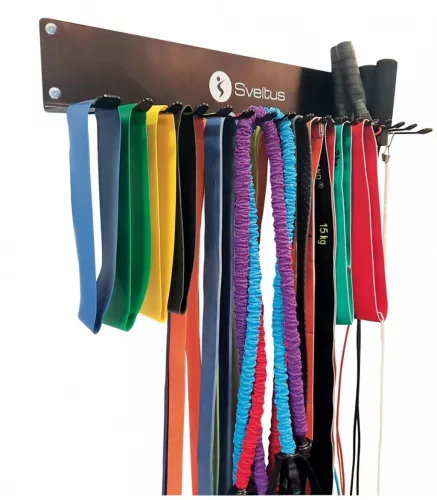 Gumihurok és ugrálókötél tartó állvány – 60 cm fém – Sveltus