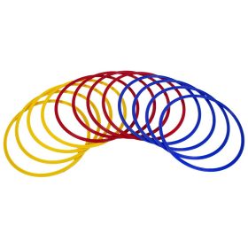 Koordinációs karika szett, 12 db – 49 cm, PRO-Sport