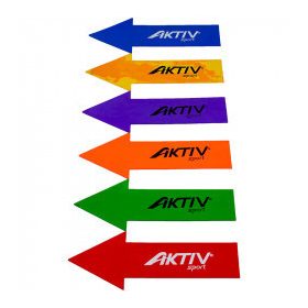 Nyíl alakú padlójelölő szett 6 db A-Sport