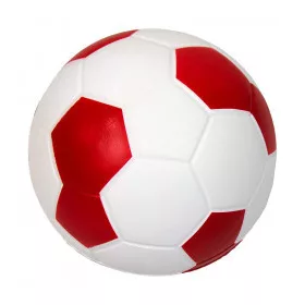 Szivacskézilabda A-sport 12 cm fehér-piros
