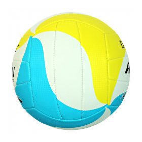   Röplabda – méret 5, fehér-kék-sárga – A-sport EXOTIC