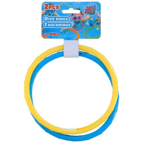 Vízben merülő karika szett, 16 cm, 2 db – Waterzone