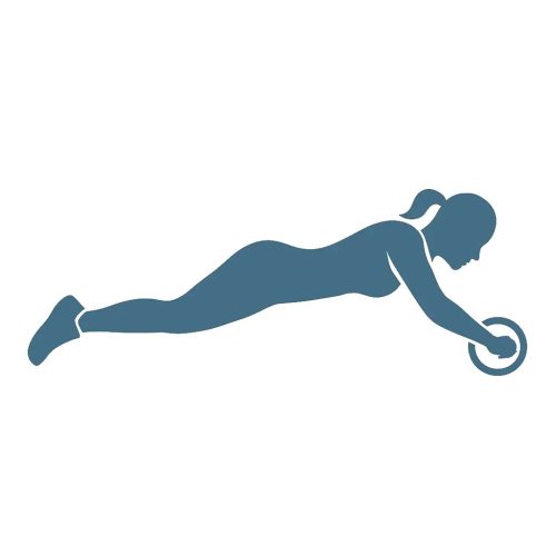 Hasizom erősítő kerék, dupla – kék – UMBRO