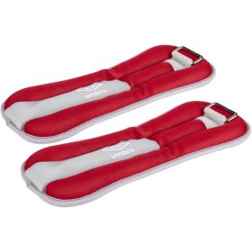 Csukló- és bokasúly, 2×1 kg – piros – UMBRO