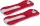 Csukló- és bokasúly, 2×1 kg – piros – UMBRO