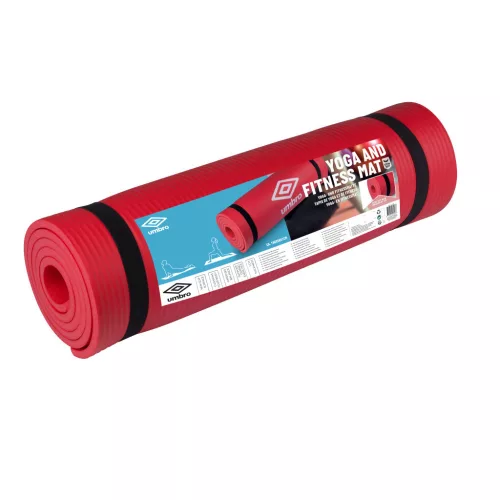 Fitnesz szőnyeg, 190×58×1 cm – piros – UMBRO