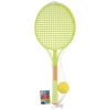Gyerek teniszütő szett 2 ütő 1 labda zöld – Eddy Toys