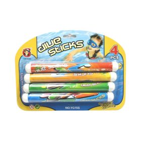 Vízben merülő botok 4 db színes – Eddy Toys