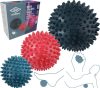 Tüskés masszírozó labda szett 3 db-os – Umbro