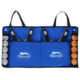   Pingpong ütő szett 4 ütő 10 labda háló táskával – Slazenger