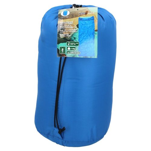 Hálózsák 190x72 cm kék 5–10 °C – Camp Active