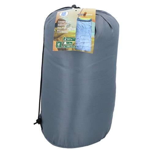 Hálózsák 190x72 cm szürke 5–10 °C – Camp Active