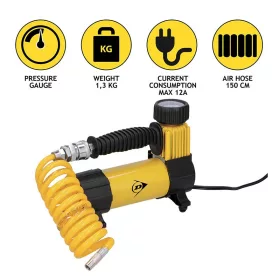 Kompresszor 12 V – Dunlop 96W 100 PSI
