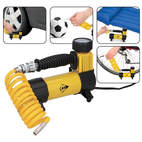 Kompresszor 12 V – Dunlop 96W 100 PSI