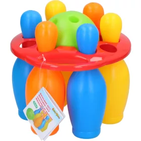 Bowling szett műanyag 8 részes – Eddy Toys