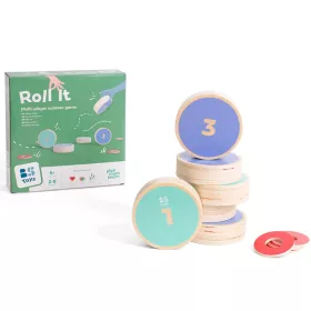 Fa korong játék Roll It – BS Toys