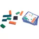 Puzzle játék – színes fa logikai kirakó – BS Toys