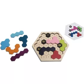 Puzzle játék Méhkas 18x16 cm – BS Toys