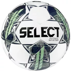   Futsal labda OFFICIAL SIZE fehér-zöld – SELECT Futsal Master V22
