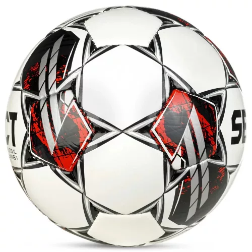 Futsal labda 62–64 cm fehér-szürke – SELECT Futsal Samba V22