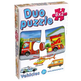 Bébi Duo puzzle – SOS járművekkel