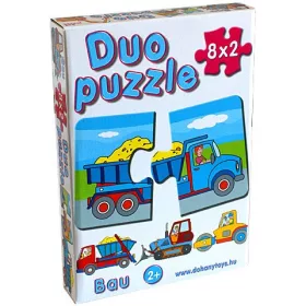 Bébi Duo puzzle – Munkagépekkel