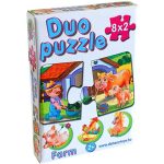 Bébi Duo puzzle farm állatokkal Dohány-Toys