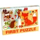 Bébi First puzzle – Erdei állatokkal