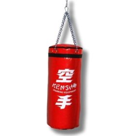 Bokszzsák, Kensho 90x35 cm, piros Boxzsák