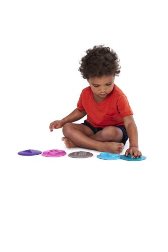 Fejlesztő Érzékelő, tapintható korongok II. készlet Gonge       