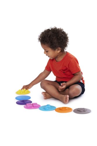 Fejlesztő Érzékelő, tapintható korongok II. készlet Gonge       