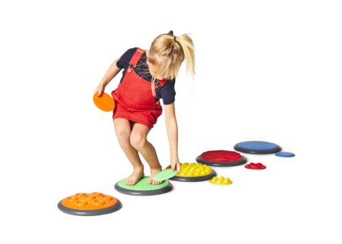 Fejlesztő Érzékelő, tapintható korongok II. készlet Gonge       