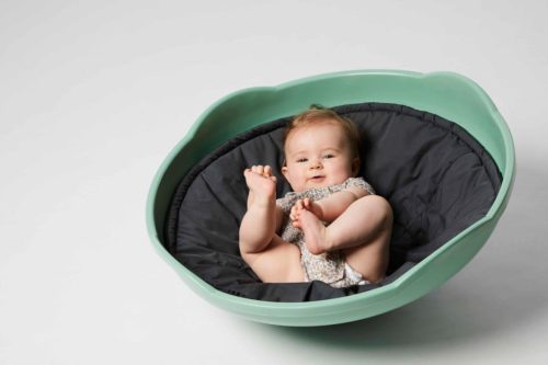 Mini Forgó Egyensúlyozó tölcsér pasztell zöld - Gonge