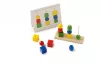 Geometriai toronyépítő feladatkártyákkal Toys for Life
