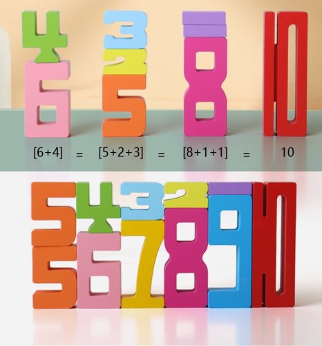 Színes Matematikai Torony – számfogalom és logika fejlesztéséhez