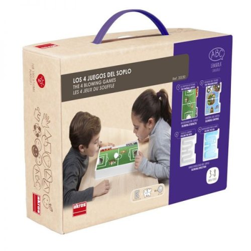 Fújós logopédiai játék 4 az 1-ben – Akros