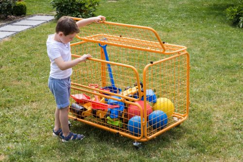 Kültéri játéktároló, gurulós - Beleduc